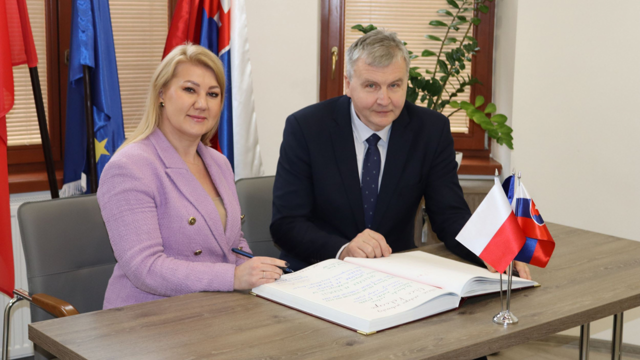 Návšteva z partnerskej obce Kołaczyce z Poľska dňa 25. 02. 2026 