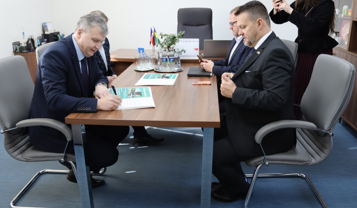 Fotka - Návšteva Mgr. Samuela Migaľa, ministra investícií, regionálneho rozvoja a informatizácie SR