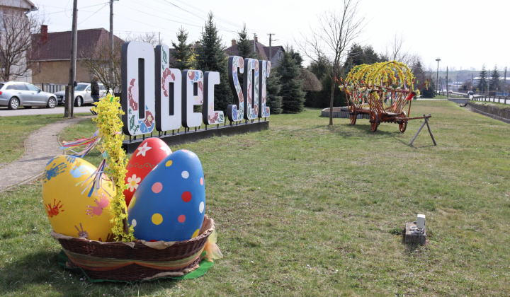 Fotka - Veľkonočná výzdoba v našej obci
